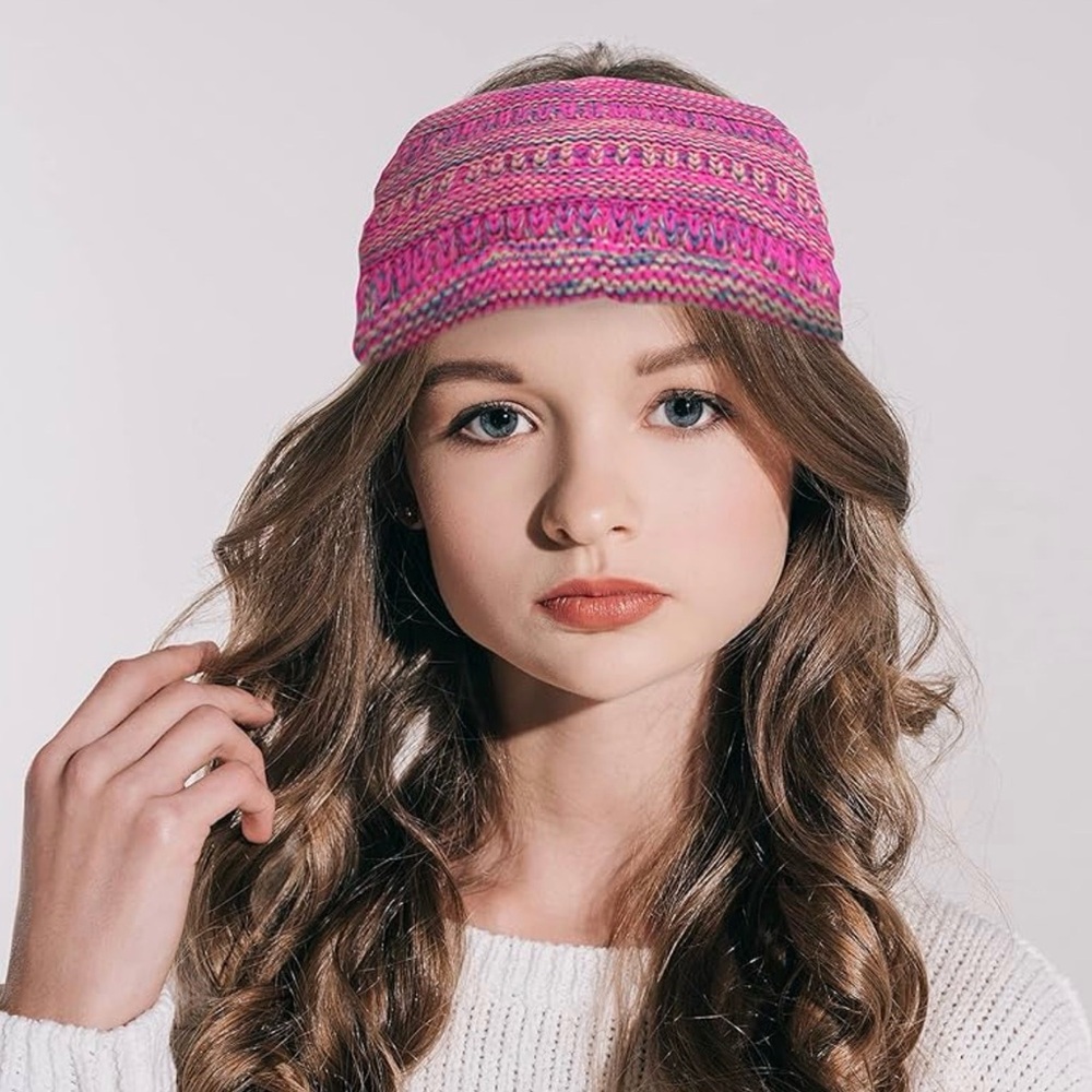 NWT 🦋 Vibrant Pink Multicolor Headband